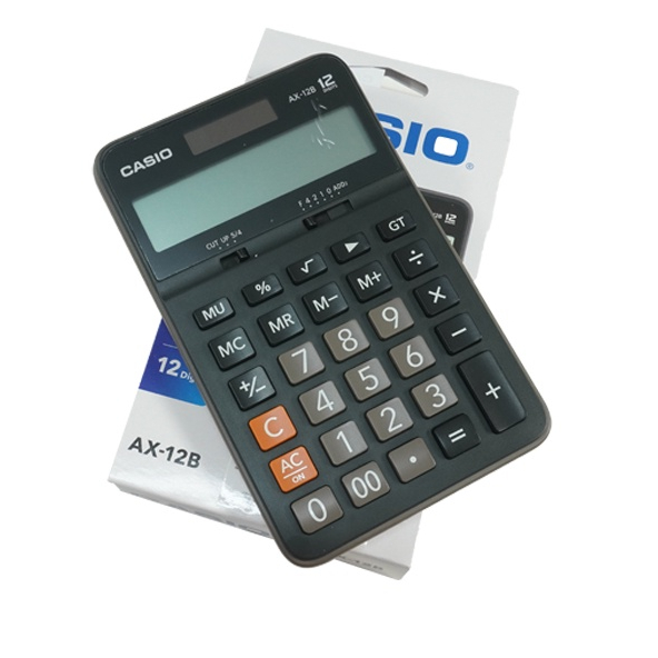 Máy tính Casio AX 12B - Hàng Chính Hãng Casio Bảo Hành 05 Năm Còn Nguyên Seal Cho Học Sinh, Sinh Viên | BigBuy360 - bigbuy360.vn