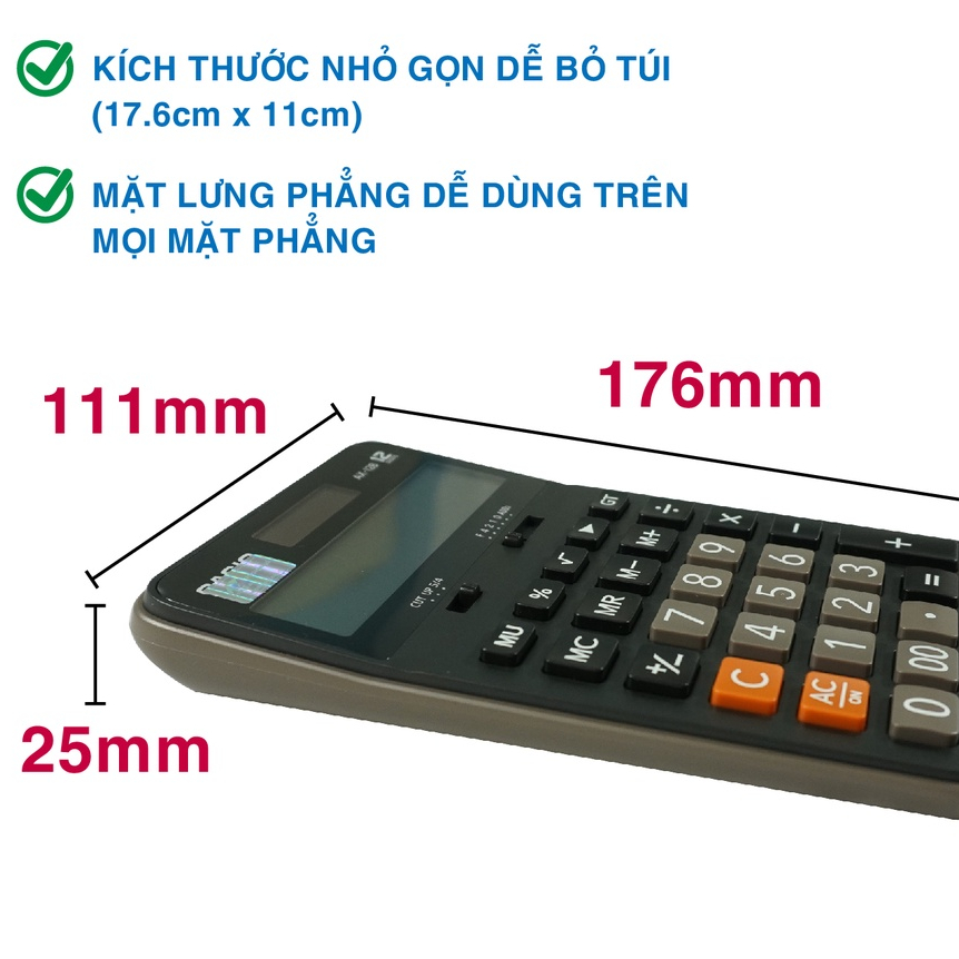 Máy tính Casio AX 12B - Hàng Chính Hãng Casio Bảo Hành 05 Năm Còn Nguyên Seal Cho Học Sinh, Sinh Viên | BigBuy360 - bigbuy360.vn