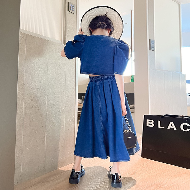 Set Váy Bò Sang Chảnh Dành Cho Bé Gái 15-45kg - LittleKids.T