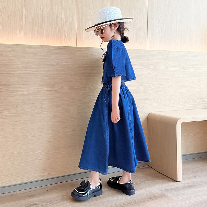 Set Váy Bò Sang Chảnh Dành Cho Bé Gái 15-45kg - LittleKids.T