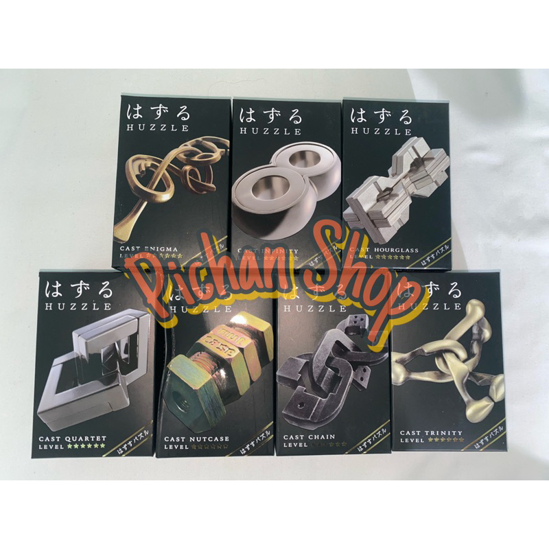 Đồ chơi giải đố rèn luyện IQ trí não Huzzle Hanayama Nhật Bản