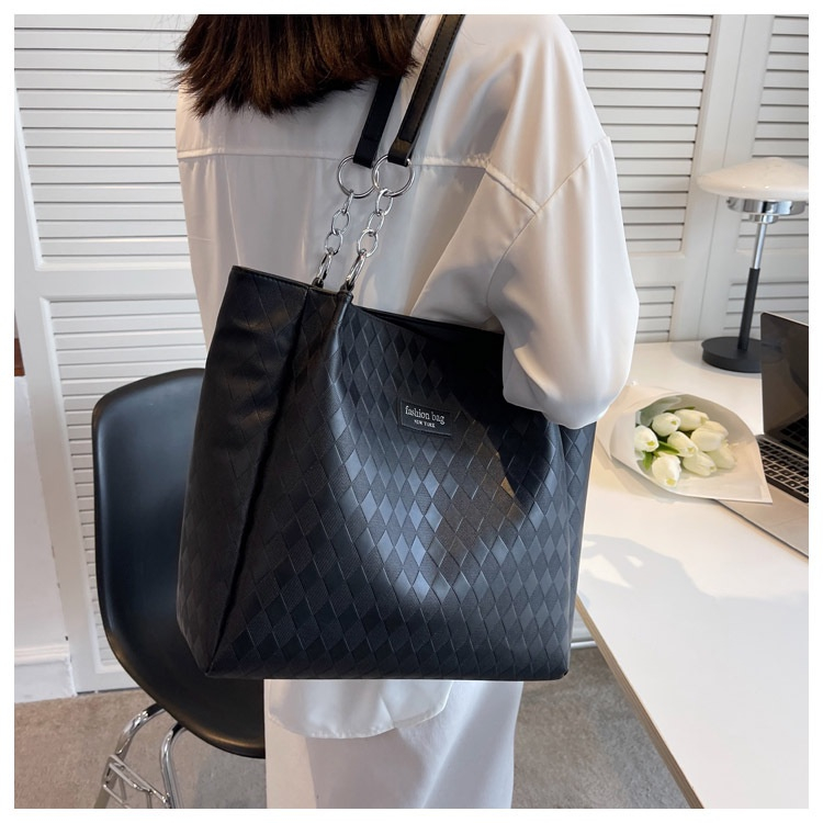 Túi xách nữ công sở tote da pu size lớn để vừa A4 laptop đi học đi chơi cao cấp HT861 | BigBuy360 - bigbuy360.vn