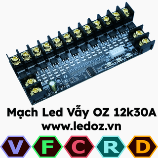 Mạch điều khiển led vẫy 12 kênh công suất 30A không cần mạch nạp