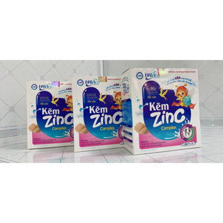  Siro KẼM ZINC COMPLEX bổ sung kẽm cho cơ thể hỗ trợ tăng cường sức đề kháng kẽm gluconate yến sào vitamin PP 