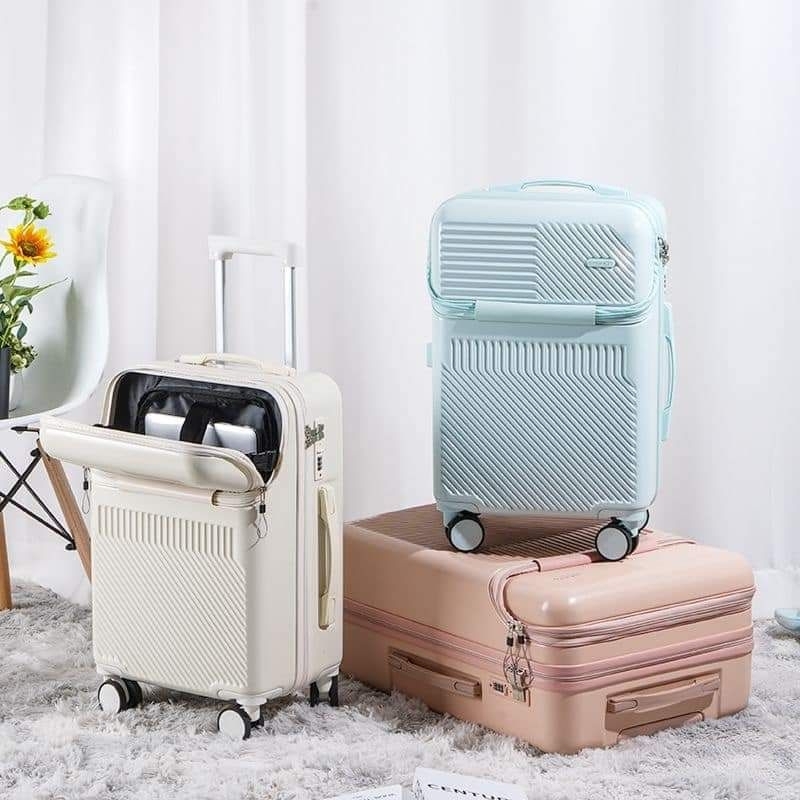 Vali cao cấp hỗ trợ sạc pin điện thoại cao cấp size 20 inch xách tay