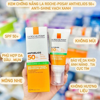 Kem Chống Nắng La Roche Posay Anthelios Anti-Shine Dry Touch Gel Cream SPF 50+ Cho Da Dầu