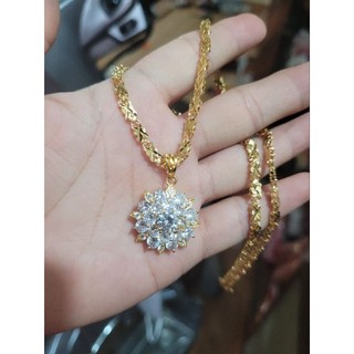Dây chuyền titan mạ vàng bền màu