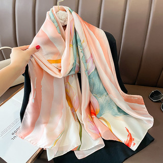 Khăn choàng lụa hot trend size 90x180