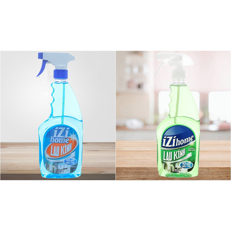 NƯỚC LAU KÍNH IZI HOME 650ML