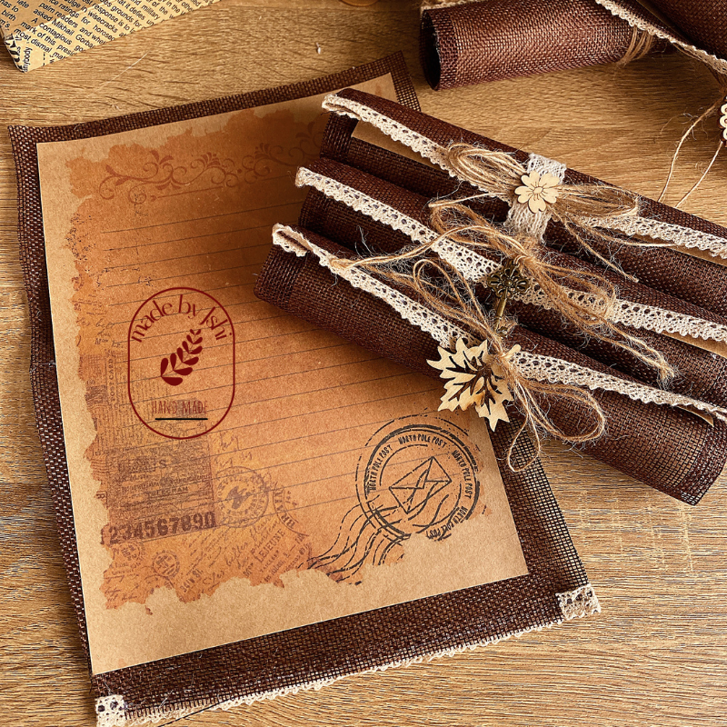 Thư cuộn vintage 08