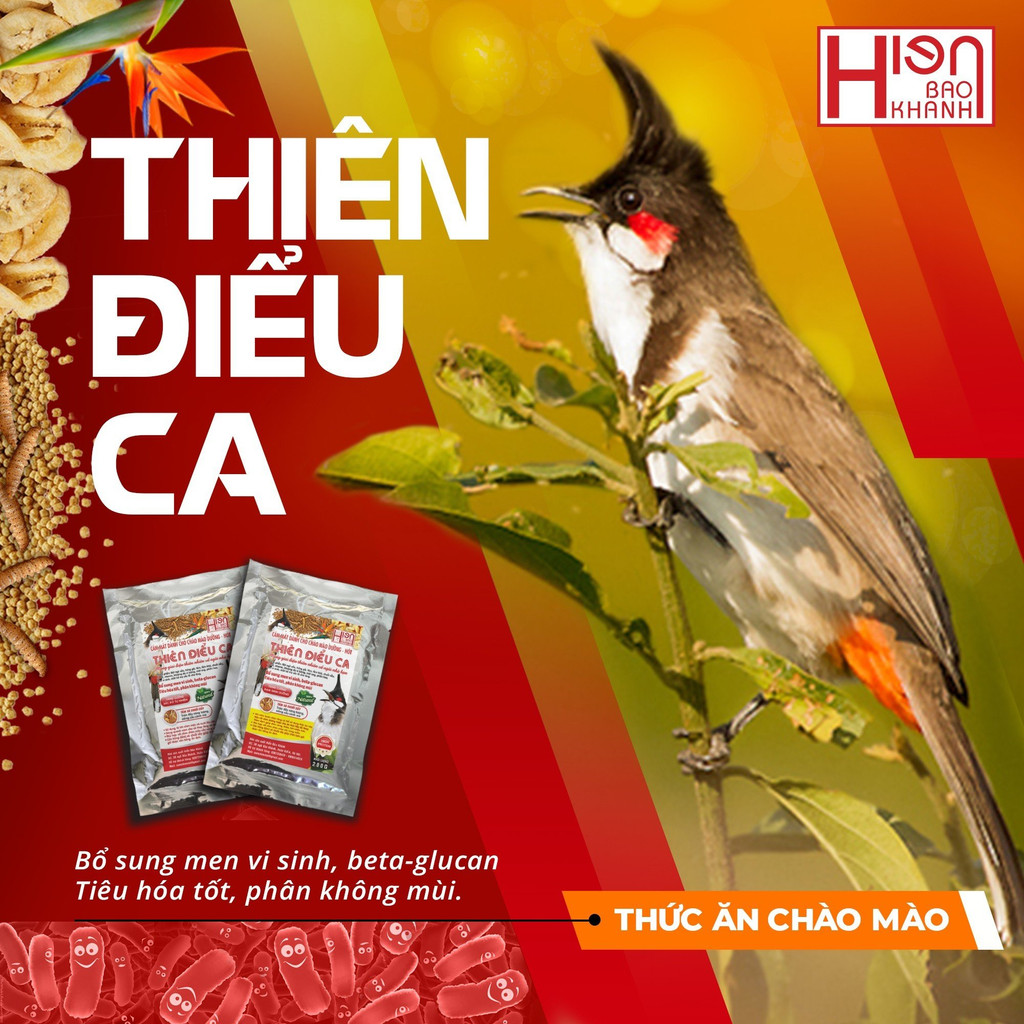 Cám chim Chào Mào Thiên Điểu Ca  200g