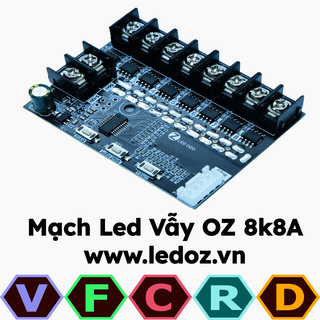 Mạch led vẫy 8 kênh 8a