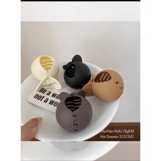 Sét 4 kẹp tròn phồng tóc siêu cute