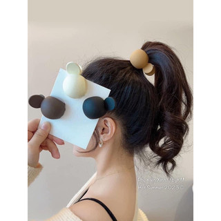 Sét 4 kẹp tròn phồng tóc siêu cute