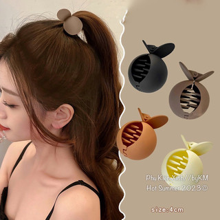 Sét 4 kẹp tròn phồng tóc siêu cute