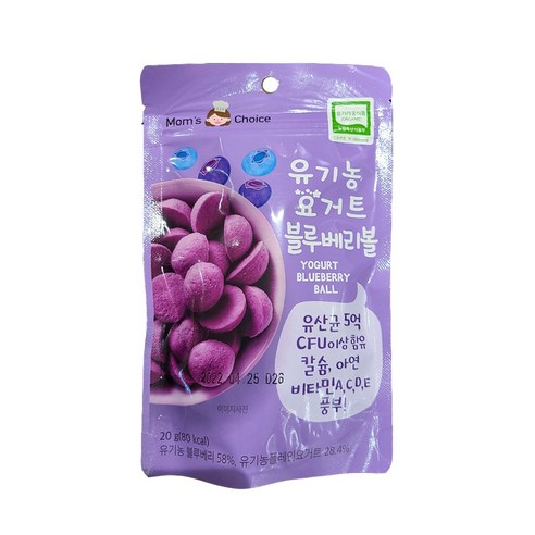 Sữa Chua Khô Organic Sấy Lạnh Cho Bé Hàn Quốc Mom's Choice 20Gr