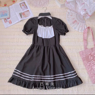 Váy đầm maid hầu gái hàng brand