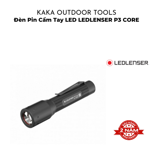 Đèn pin led cầm tay Ledlenser P3 Core, siêu tiện lợi cho những buổi picnic
