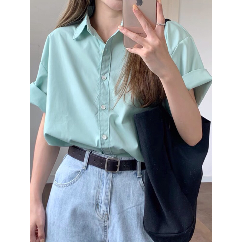 Sơ mi cộc tay HQ đủ màu