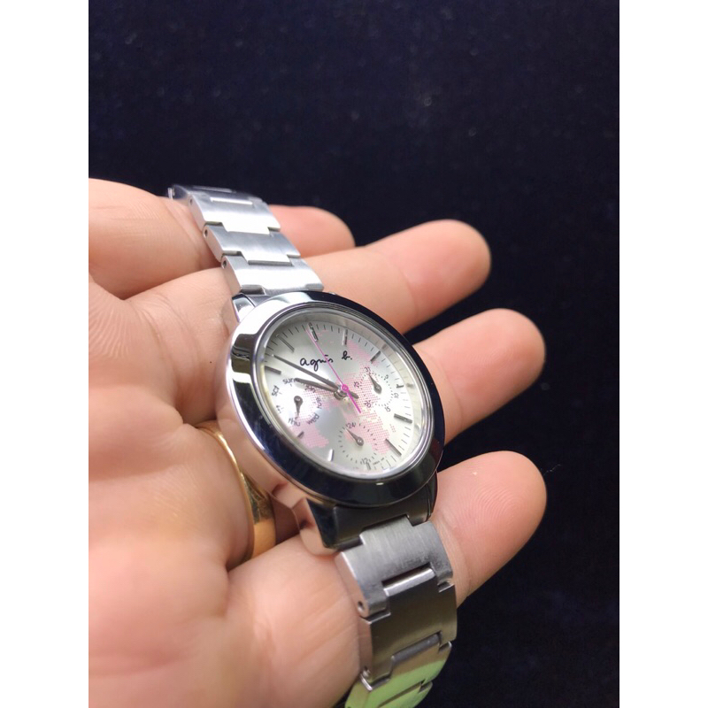 💝Đồng hồ Si Nữ full 6 kim hiệu Agnis b, Nhật🎌.