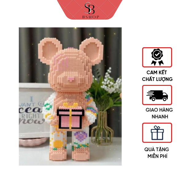 Lego Gấu Bearbrick