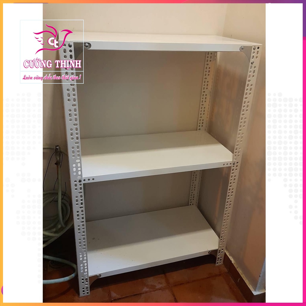  Kệ sắt V lỗ đa năng 2,3,4,5 tầng Rộng 0,3m x Dài 0,6m x Cao 1-1,2-1,5m V lỗ đa năng lắp ghép 