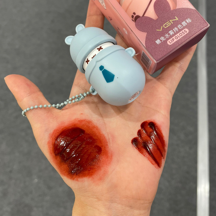 Son Môi Móc Khóa Hình Thỏ VGN Có Dưỡng mềm mịn căng mọng môi lâu trôi chính hãng