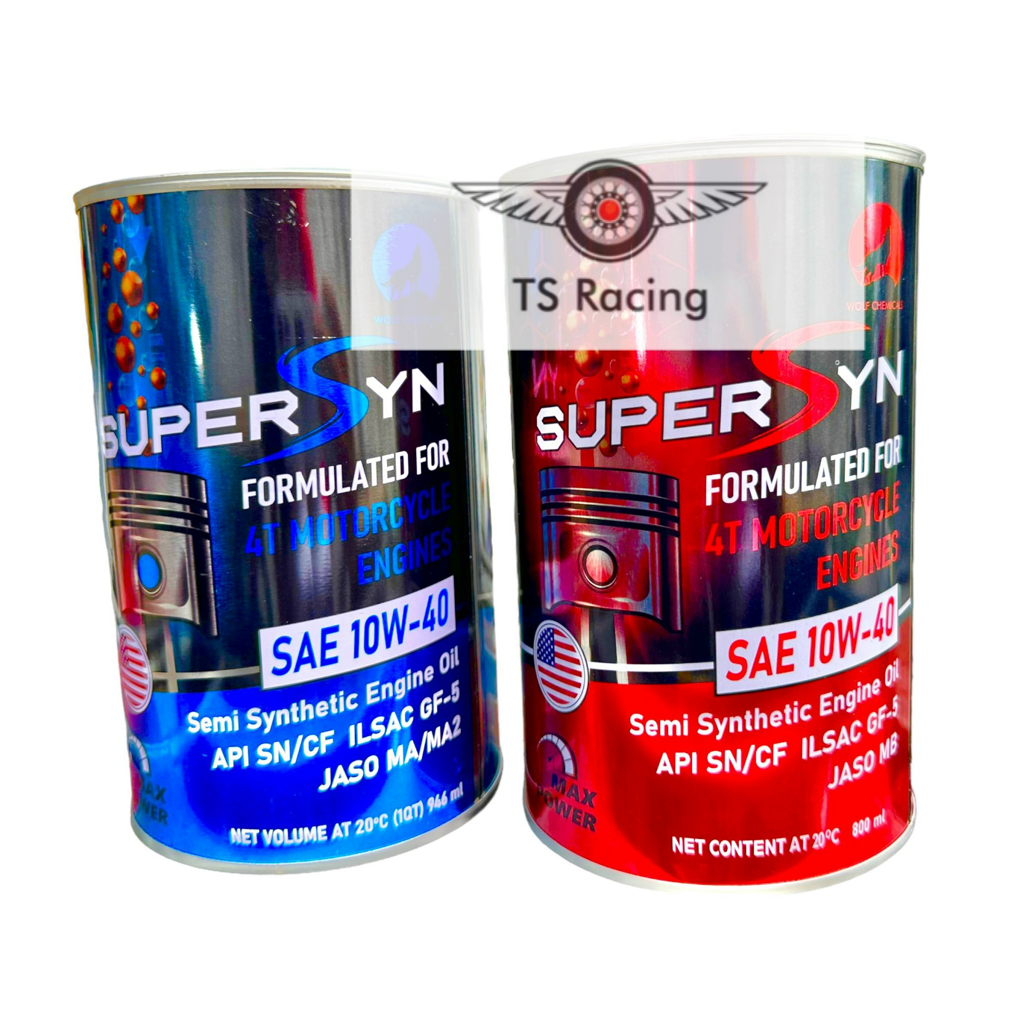 Nhớt super syn sea 10W40 946ML Chính Hãng - xe số xe tay ga xe côn