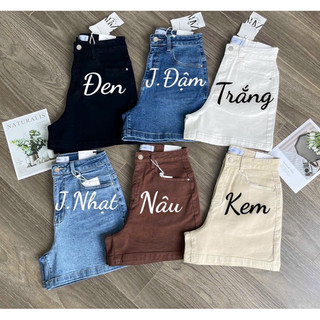 Quần short basic lưng cao ZR