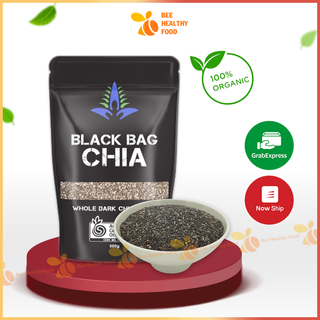 Hạt Chia Đen 500g - Chia Black Bag Úc Hàng Chuẩn Organic 100% - Giá trị dinh dưỡng cao, hỗ trợ giảm cân