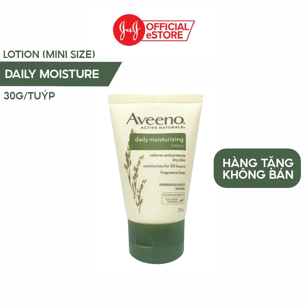Sữa dưỡng thể dưỡng ẩm hàng ngày Aveeno Active Naturals Daily Moisturizing Lotion 30g