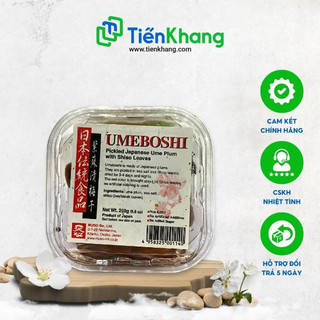 Mơ Muối Có Hạt - Umeboshi - Hộp - Tiện lợi pha trà bình minh