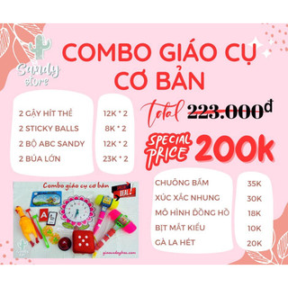 Combo Giáo Cụ cơ bản