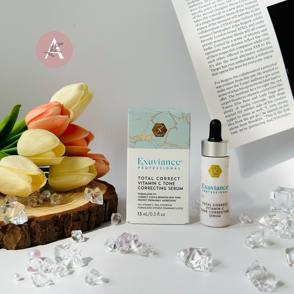 Serum Exuviance Correct Vitamin C Tone Correcting siêu trắng da, chố.ng oxy hoá 15% 15ml
