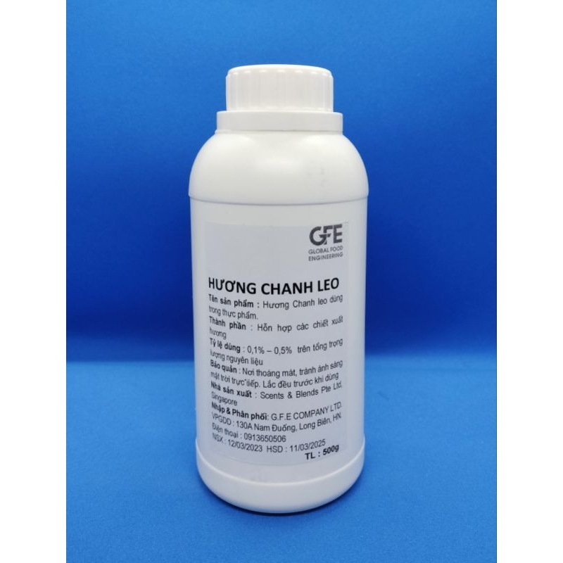 HƯƠNG CHANH LEO CHAI 500gr