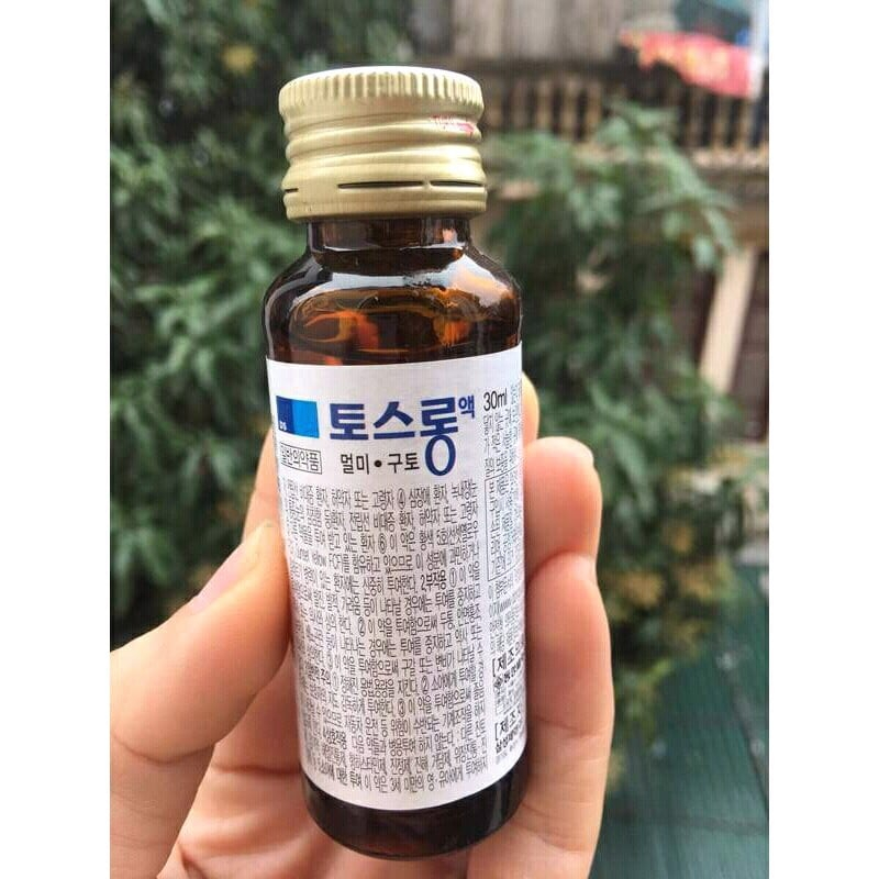 Nước uống say tàu xe DONGSUNG Hàn Quốc lọ 30ml date 2026