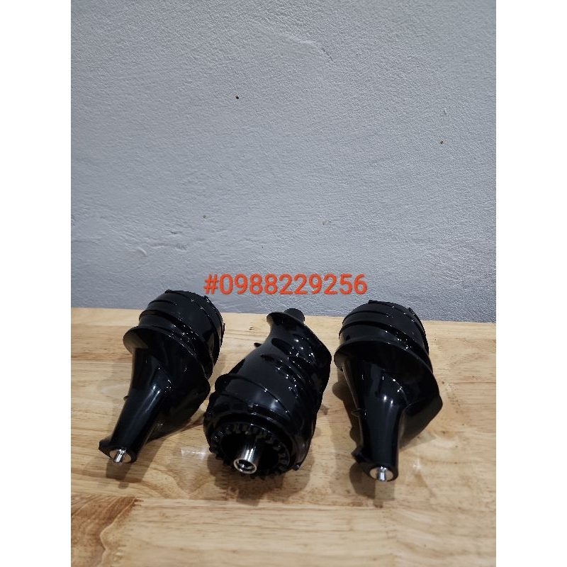 Phụ kiện máy ép chậm Ranbem 615 Ranbem 613 Ranbem 613: lưới ép, trục xoắn, khay nạp, cối 2 vòi