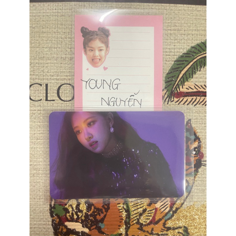 CARD ROSÉ BLACKPINK