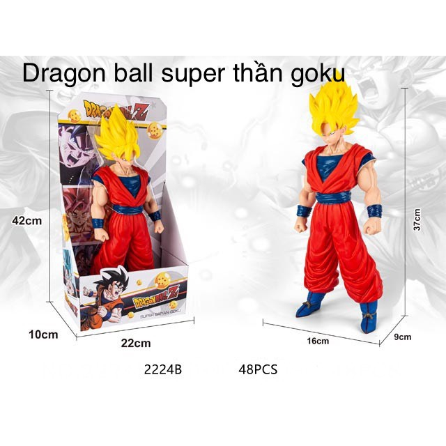 ĐỒ CHƠI MÔ HÌNH DRAGON BALL SUPER THẦN GOKU 37CM