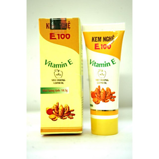 Kem E100 Nghệ và vitamin E (Tuýp 18.5g)
