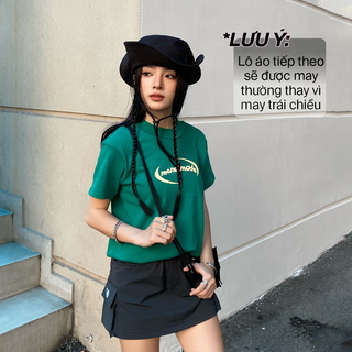 Áo phông baby tee MONÁ - TERRA