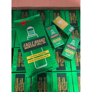 Dầu gió Con Ó Eagle Brand chai bi lăn 8ml - Hàng chính hãng