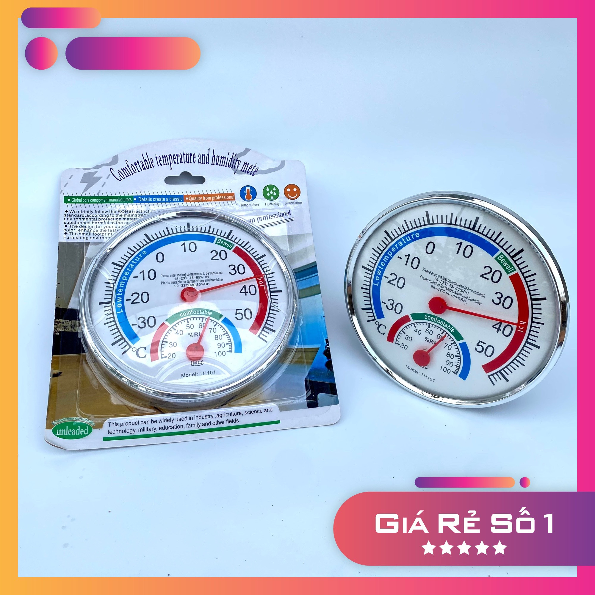 Nhiệt Ẩm Kế Đo Nhiệt Độ Và Độ Ẩm Môi Trường