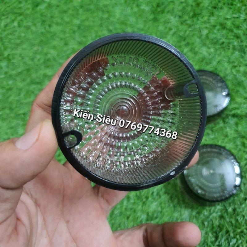 Chụp xi nhan, đèn hậu xe cub 86, CD màu khói