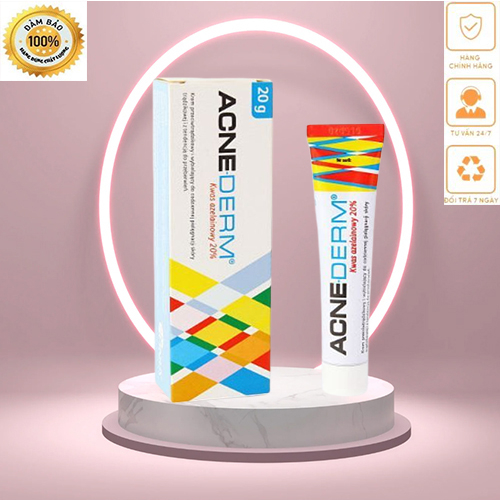 Kem giảm mụn, làm trắng da Acne Derm 20% Azelaic(Acnederm)!!!