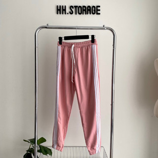 Quần dài hồng candy 3 sọc 3 lines pant unisex nam nữ the 1996