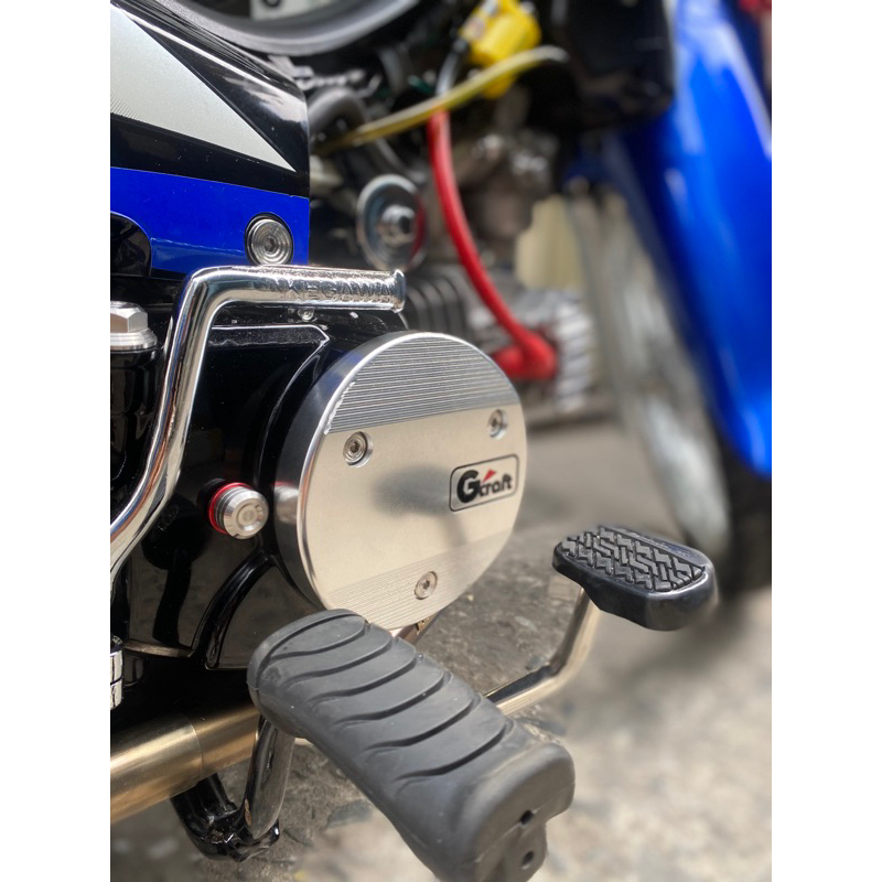 Nắp Nồi CNC Nhôm Nguyên Khối GRaft Siêu Sáng Bóng Gắn Dream/Wave/future