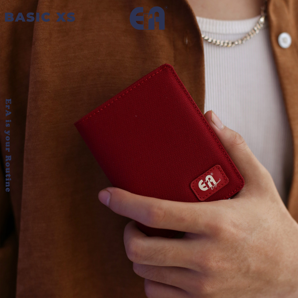 Ví Vải Mini Gập Đôi Dáng Đứng Basic XS - Chất Liệu Canvas Chống Thấm Nước Cao Cấp - Thương Hiệu ErA Original | BigBuy360 - bigbuy360.vn