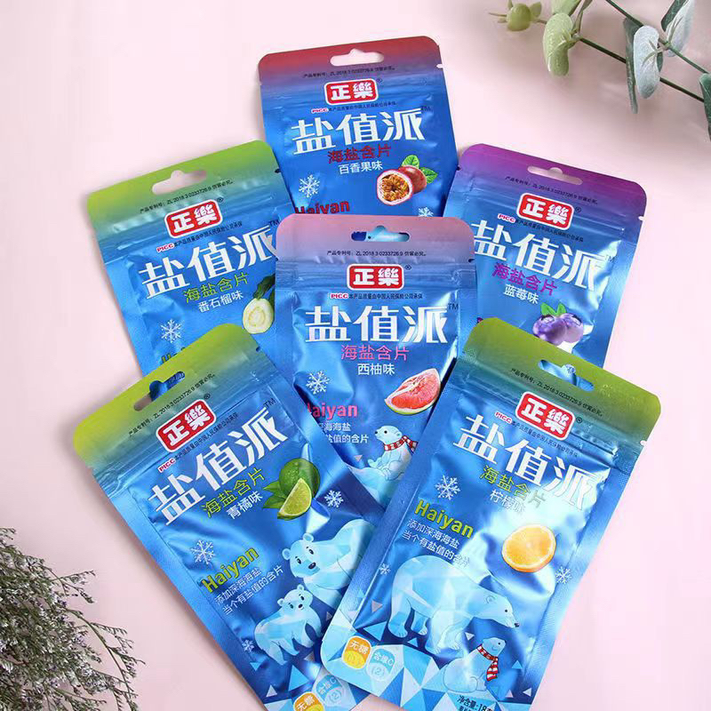 Kẹo Ngậm Hoa Quả Mát Lạnh Haiyan Gói 30 Viên