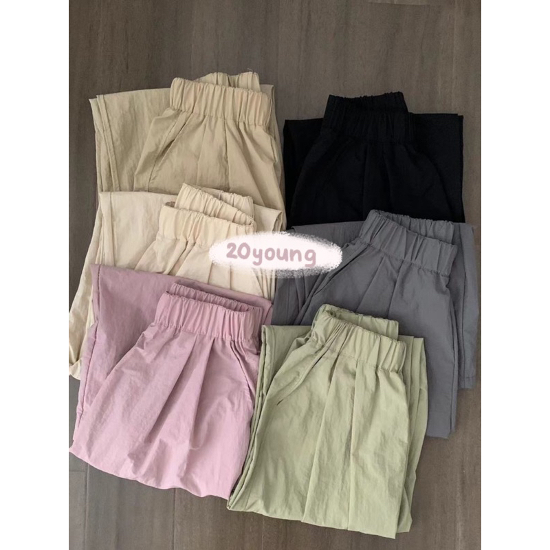 20YOUNG - Quần dài cạp cao nhiều màu